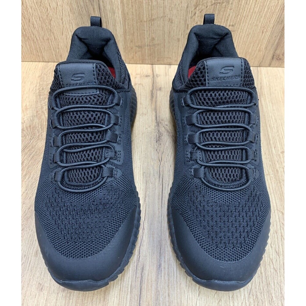 Skechers Work Cessnock Carrboro Shoes Women's Size 7 Black SR Memory Foam  77260 - Picture 4 of 15